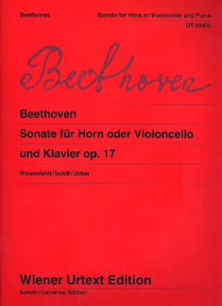 Sonate op.17 fr Horn (Violoncello) und Klavier