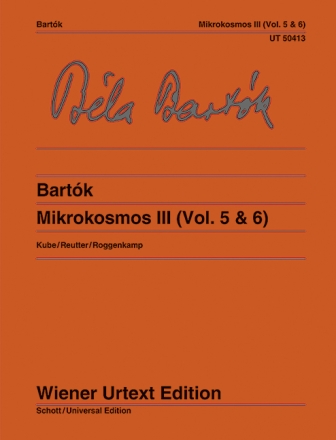 Mikrokosmos Band 3 (Hefte 5 und 6) fr Klavier