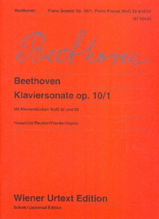 Sonate c-Moll op.10,1 fr Klavier