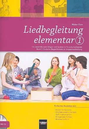 Liedbegleitung elementar Band 1 (+CD/CD-ROM) 