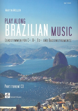 Playalong Brazilian Music (+CD): fr C-, B-, Es- und Bassinstrumente Partitur