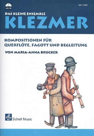 Klezmer  (+CD) fr Flte, Fagott und (Akkord-)Begleitung Partitur und Stimmen