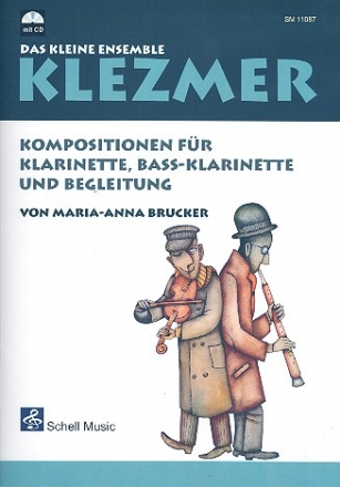 Klezmer (+CD) fr Klarinette, Bassklarinette und (Akkord-)Begleitung Partitur und Stimmen