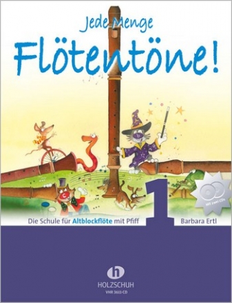 Jede Menge Fltentne Band 1 (+2 CD's) fr Altblockflte