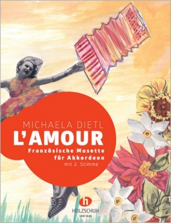 L'amour - franzsische Musette fr 1-2 Akkordeons Stimmen