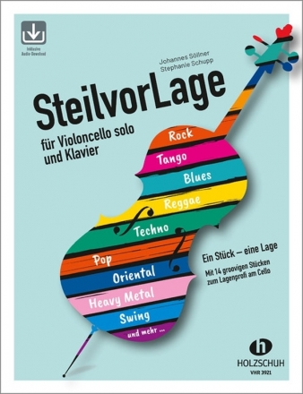 SteilvorLage (+Online Audio) fr Violoncello solo und Klavier