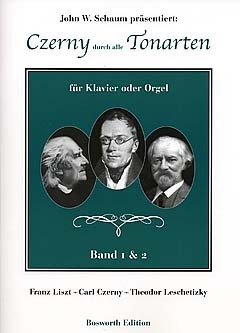 Czerny durch alle Tonarten Band 1+2 fr Klavier (Orgel)