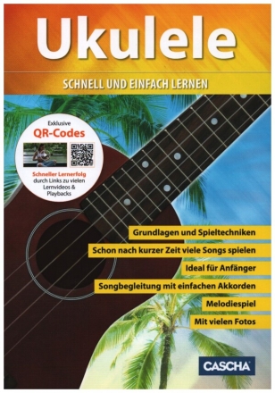 Ukulele schnell und einfach lernen (+Online Audio) fr Ukulele / Tabulatur