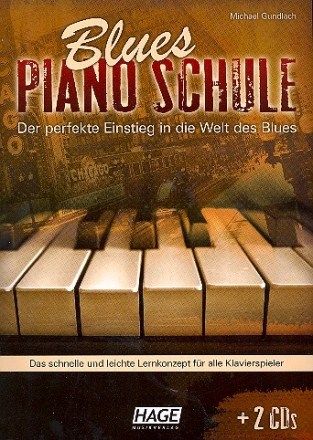 Blues-Piano-Schule (+2 CD's)