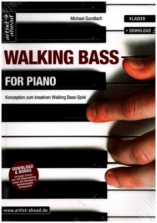 Walking Bass for Piano (+Online Audio) fr Klavier