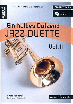 Ein halbes Dutzend Jazzduette Band 2 (+CD) fr 2 Trompeten Spielpartitur