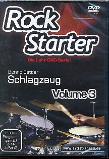 Rockstarter vol.3  fr Schlagzeug DVD