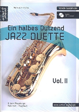 Ein halbes Dutzend Jazzduette Band 2 (+CD) fr 2 Tenorsaxophone Spielpartitur