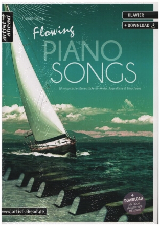 Flowing Piano Songs (+Online Audio) fr Klavier