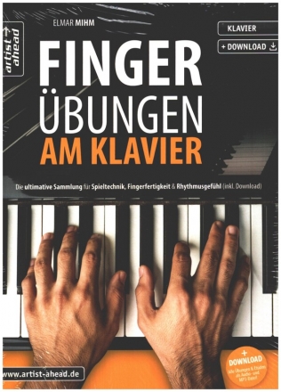 Fingerübungen am Klavier (+Online Audio) für Klavier