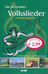Die schnsten Volkslieder Liederbuch Melodie/Texte/Akkorde Taschenausgabe