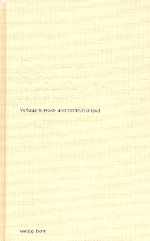 Schumann-Briefedition Serie 3 Band 7 Verlage in Nord- und Ostdeutschland