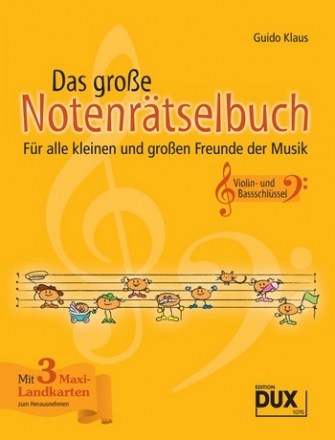 Das groe Notenrtselbuch (Violinschlssel und Bassschlssel)