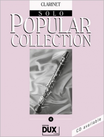 Popular Collection Band 4: fr Klarinette solo