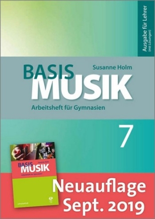 Basis Musik Jahrgangsstufe 7 (+CD) Lehrerband fr Gymnasium