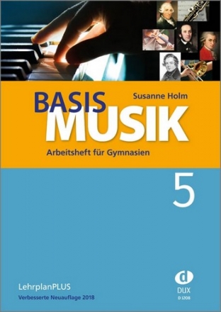 Basis Musik Jahrgangsstufe 5 (+Download) Arbeitsheft fr Gymnasien Neuausgabe 2017