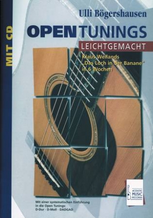 Open Tunings leichtgemacht (+CD) Klaus Weilands 