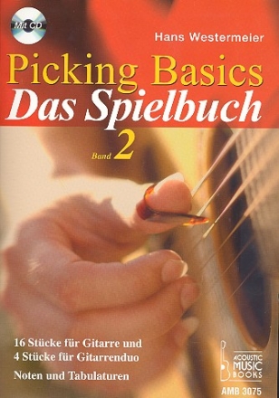 Picking Basics Band 2 - Das Spielbuch (+CD) fr 1-2 Gitarren/Tabulatur