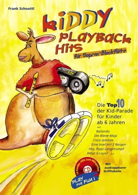 Kiddy Playback Hits Band 1 (+CD) fr Sopranblockflte