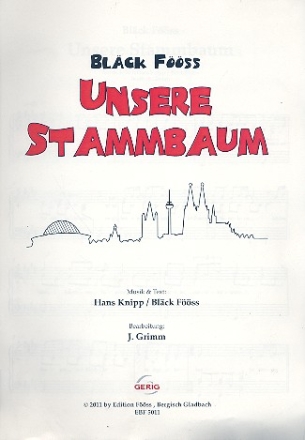 Unsere Stammbaum fr Klavier (mit Text)