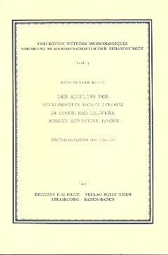 Der Einfluss der vivaldischen Konzertform im Instrumentalwerk Johann Sebastian Bachs