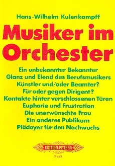 Musiker im Orchester