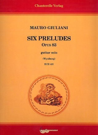 6 preludes op.83 for guitar