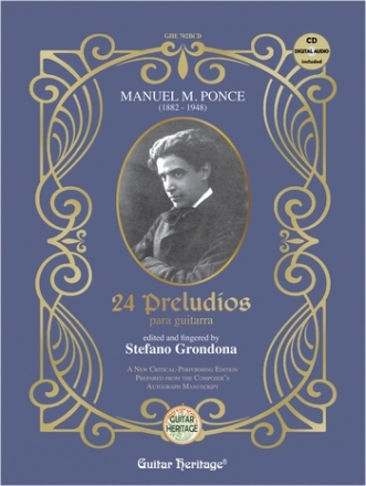 24 Preludios (+CD) para guitarra