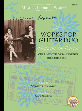 Guitar Works vol.12 - Transcriptions vol.4 for 2 guitars score