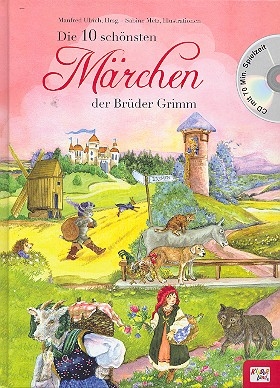 Die 10 schnsten Mrchen der Brder Grimm (+CD)  gebunden