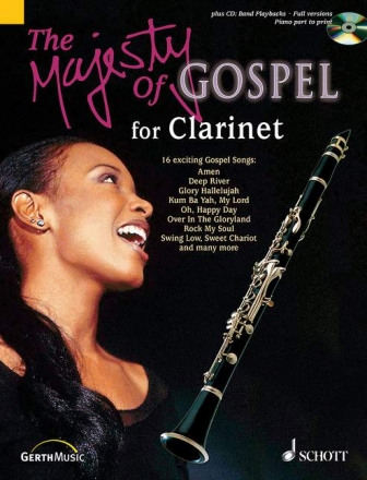 The Majesty of Gospel (+CD) for clarinet