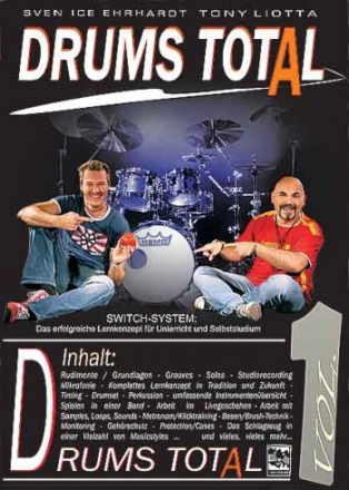 Drums total DVD Das erfolgreiche Lernkonzept fr Unterricht und Selbststudium