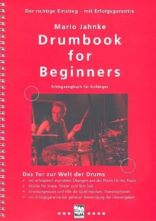 Drumbook for Beginners fr Schlagzeug