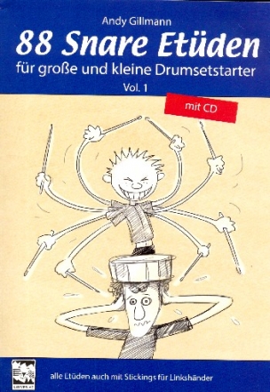 88 Snare Etden Band 1 (+CD) fr Snare Drum