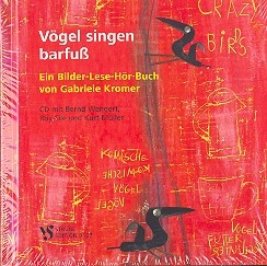Vgel singen barfu (+CD) Bilder-Lese-Hr-Buch Partitur