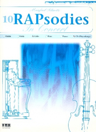 10 RAPsodies in Concert (+CD) for cello