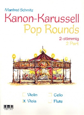 Kanon-Karussell Pop Rounds fr 2 Violen