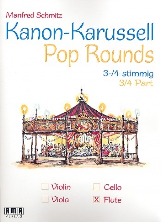 Kanon-Karussell Pop Rounds fr 3-4 Flten