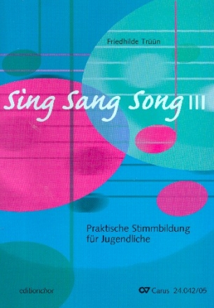 Sing Sang Song Band 3  Chorpartitur