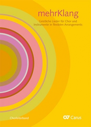 mehrKlang - Geistliche Lieder fr gem Chor und instrumente Paket (Partitur + 9 Instrumentalstimmen)