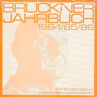 Bruckner Jahrbuch 1984/85/86