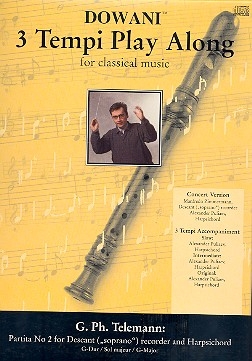 Partita G-Dur Nr.2 (+CD) fr Sopranblockflte und Cembalo