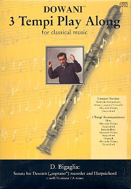 Sonate a-Moll (+CD) fr Sopranblockflte und Cembalo