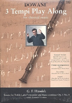 Sonate a-Moll op.1,4 (+CD) fr Altblockflte und Bc.