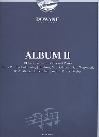 Album vol.2 (+CD) 10 easy pieces for viola and piano